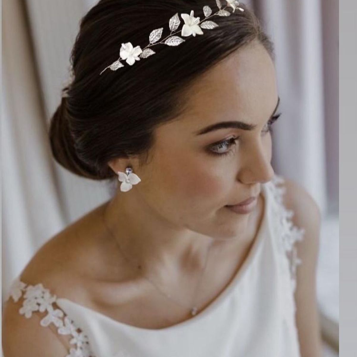 GENERICO - TOCADO TIARA ACCESORIO CABELLO JOYAS DE NOVIA