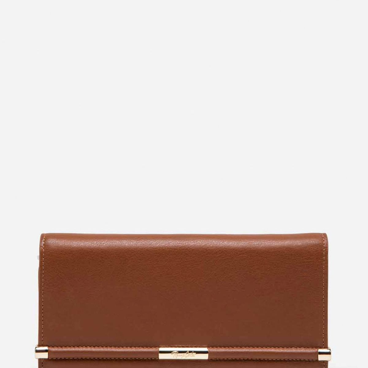 RENZO COSTA - BILLETERA SOFT TOUCH BROCHE