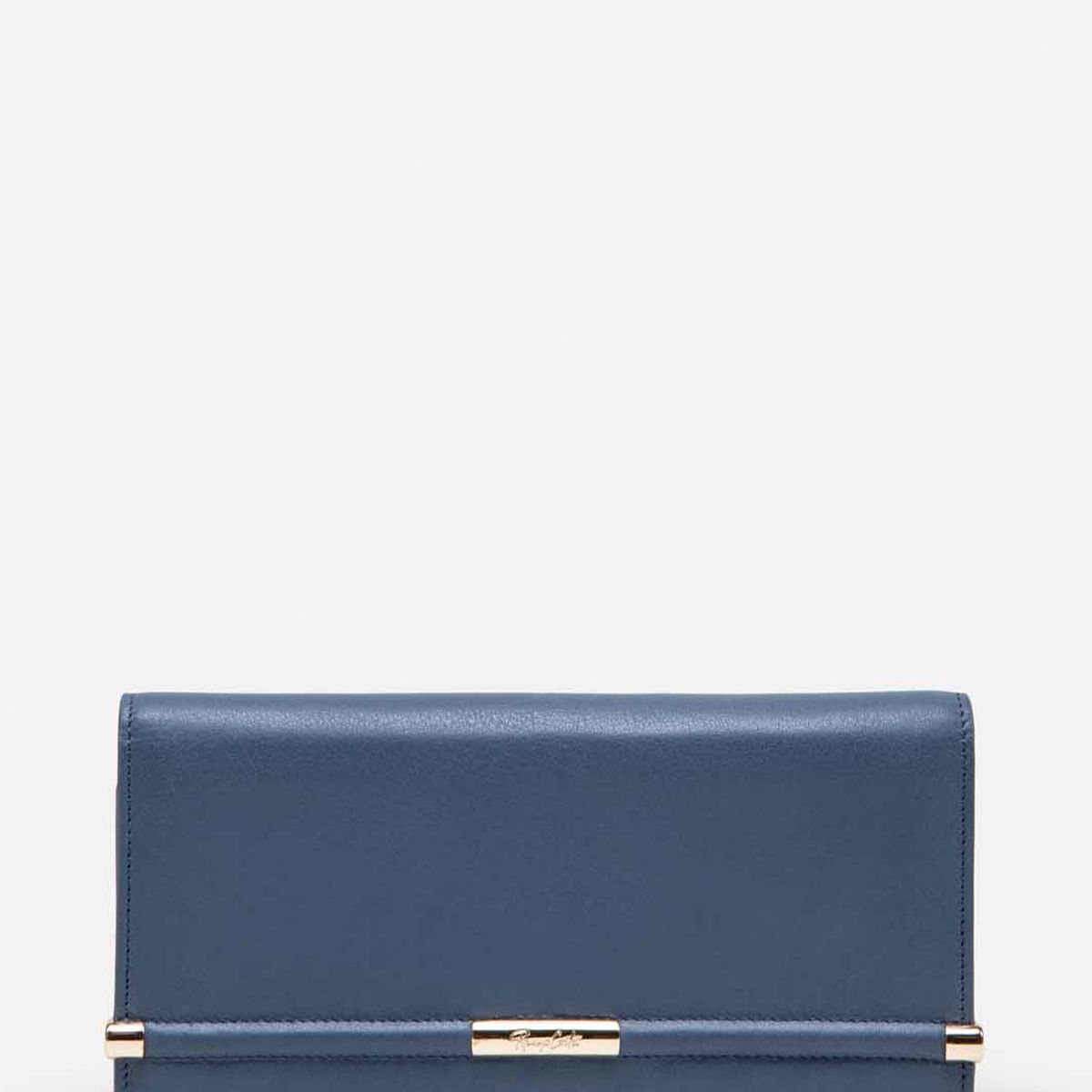 RENZO COSTA - BILLETERA SOFT TOUCH BROCHE