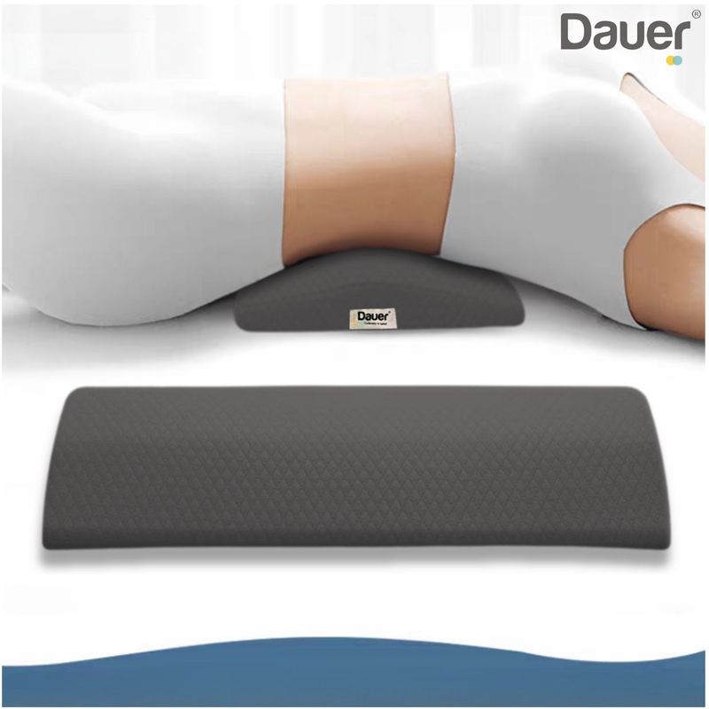 DAUER - Almohada de Apoyo Lumbar Ergonomica al Dormir de 60 cm Multifuncional