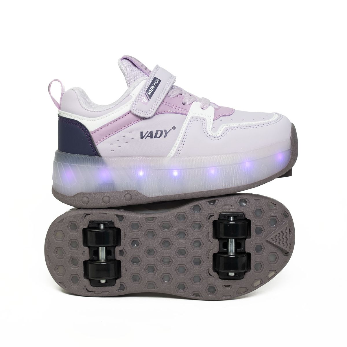 VADY - Zapatillas Urbana Vady con Luces LED y Patines para Niña 510B3