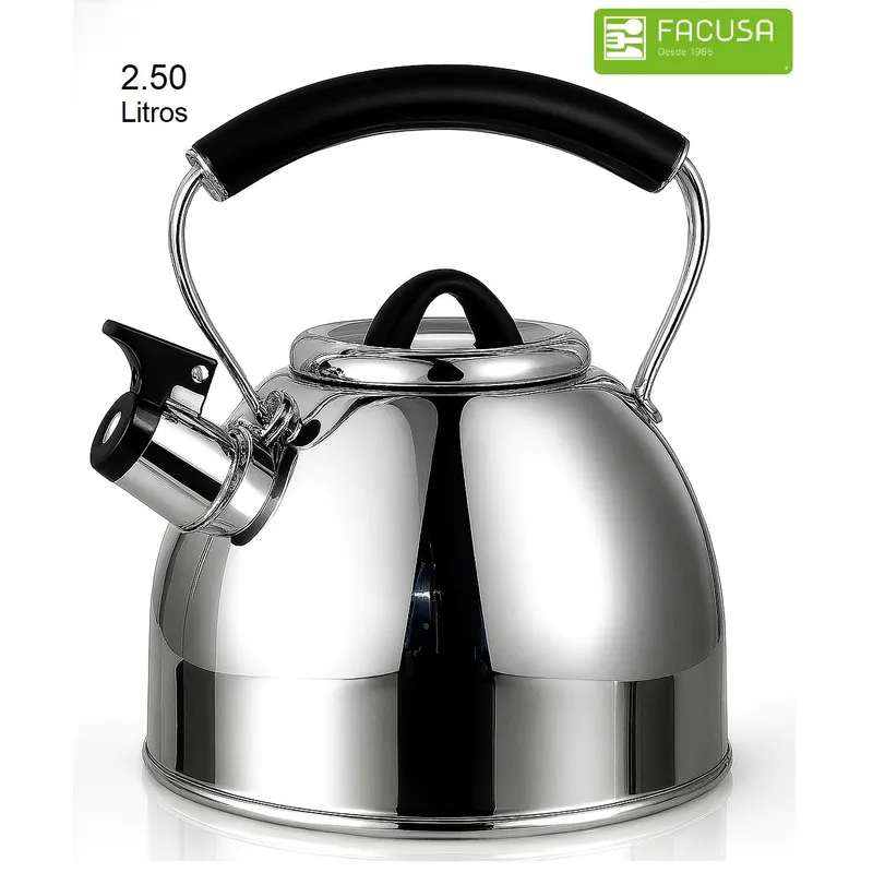 FACUSA - Tetera Facusa de 2.5 litros con Silbador