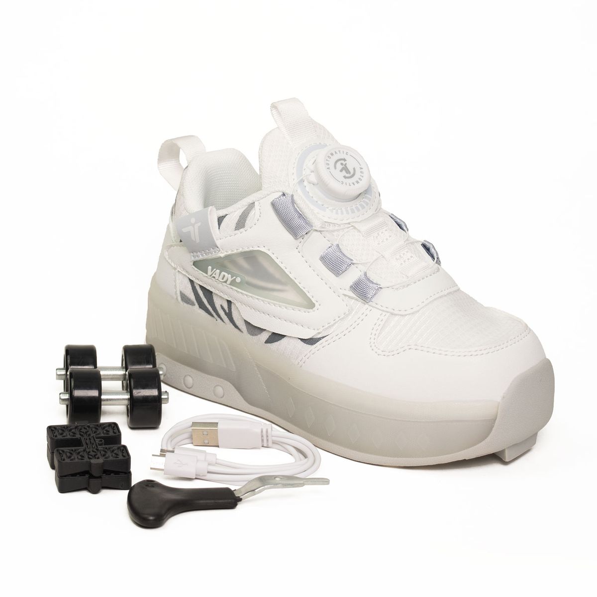 VADY - Zapatillas Urbana Vady con Luces LED y Patines para Niña 527N1