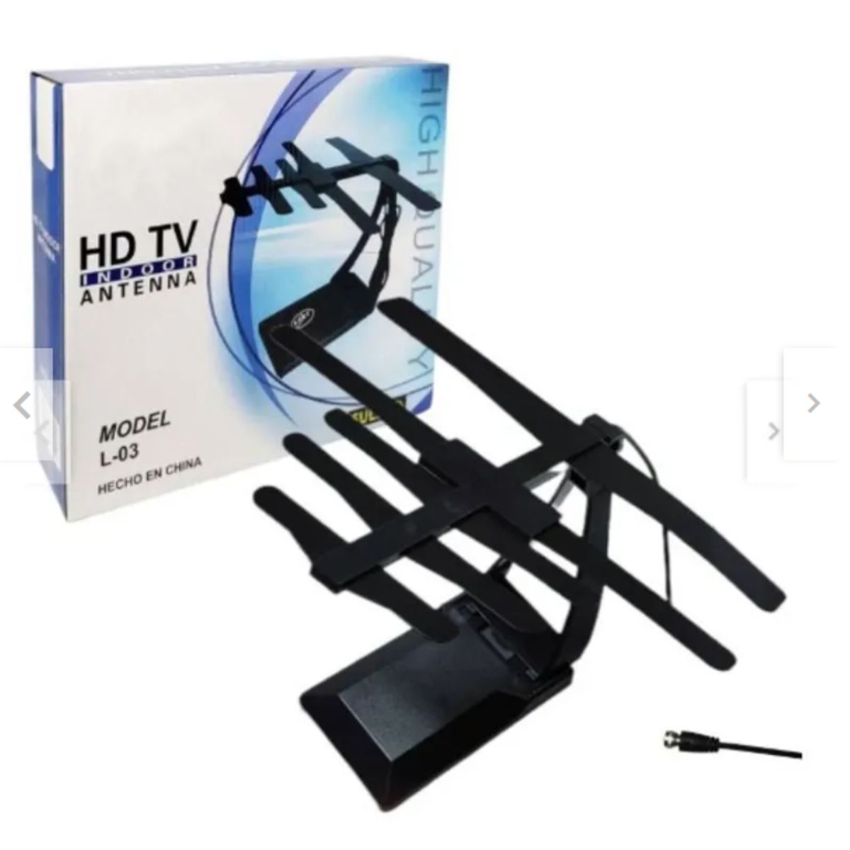 SEISA - Antena Digital Full Hd Interiores Y Exteriores Largo Alcance