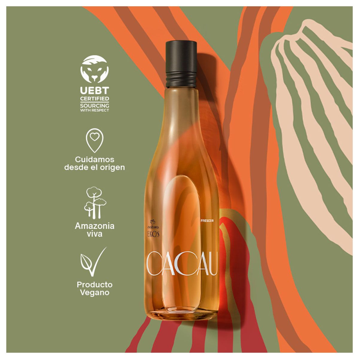 NATURA - Frescor Ekos Cacao Natura 150ml