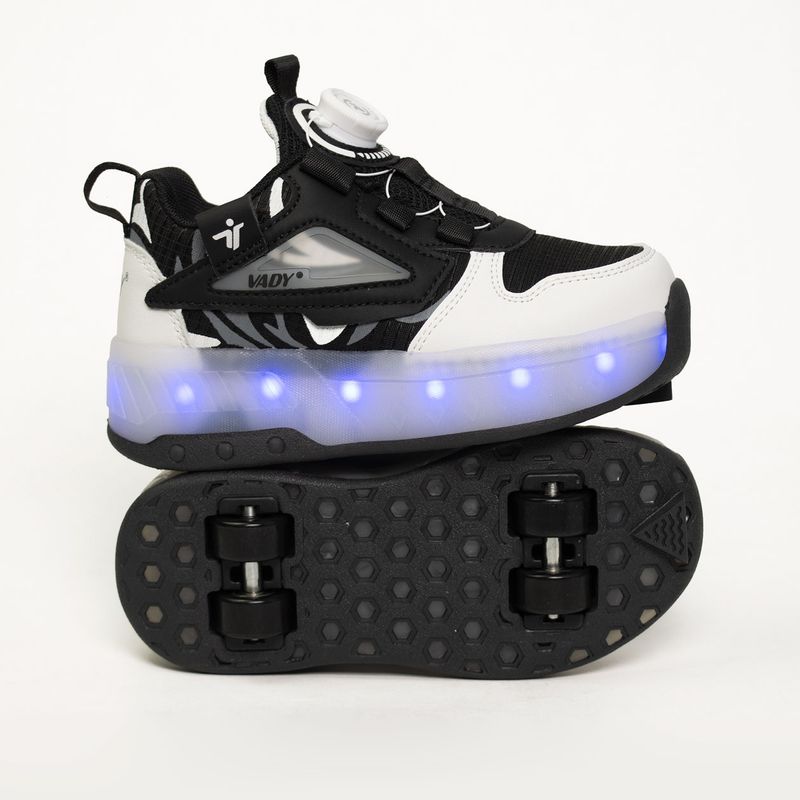 VADY - Zapatillas Urbana Vady con Luces LED y Patines para Niña 527N5