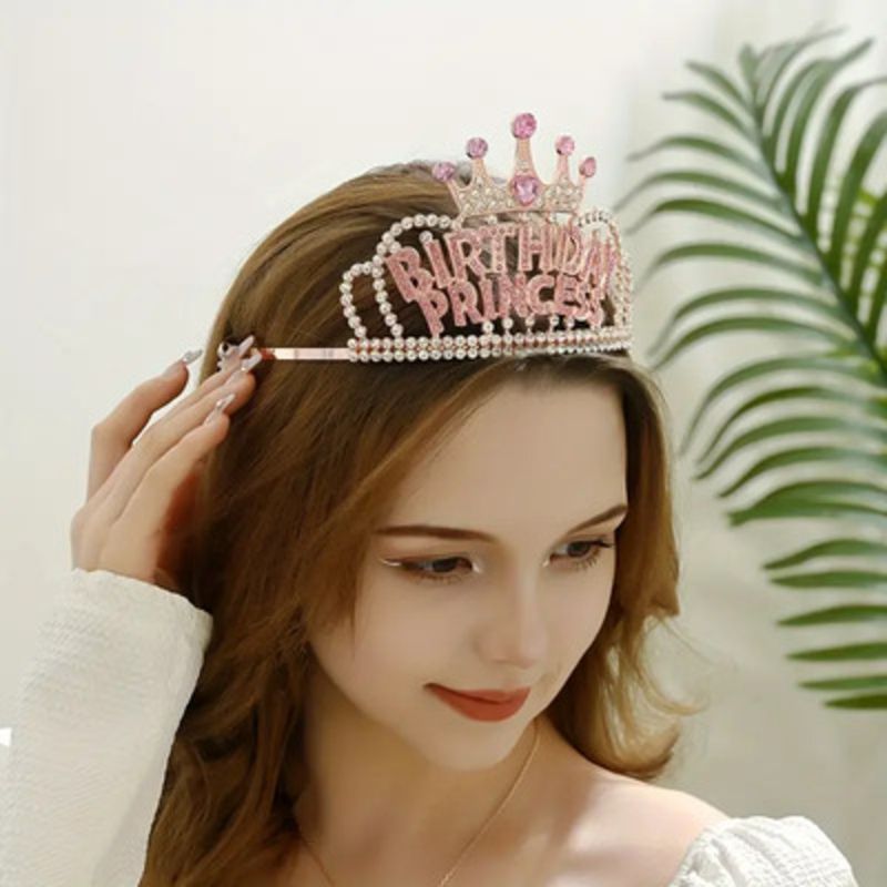 GENERICO - CORONA TIARA DE CUMPLEAÑOS PARA NIÑA