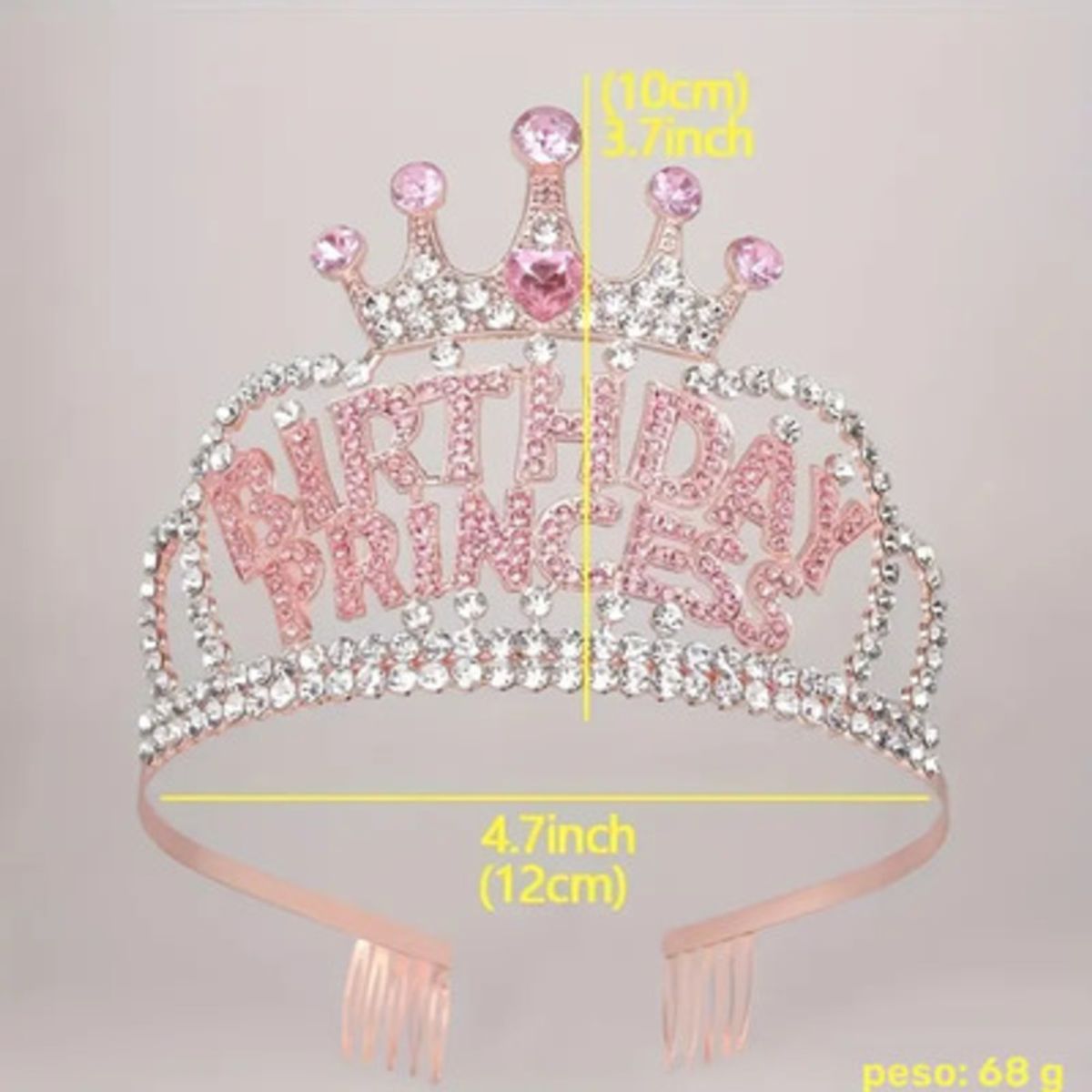 GENERICO - CORONA PARA QUINCEAÑERA NIÑA DE CUMPLEAÑOS