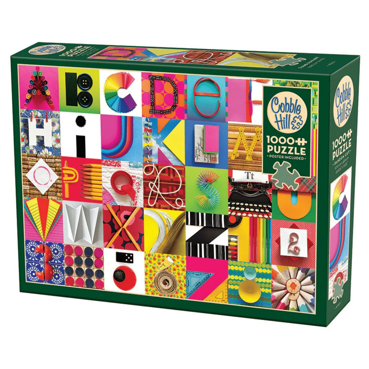 COBBLE HILL - Alfabeto Encontrado - Rompecabezas Cobble Hill - 1000 Pzs