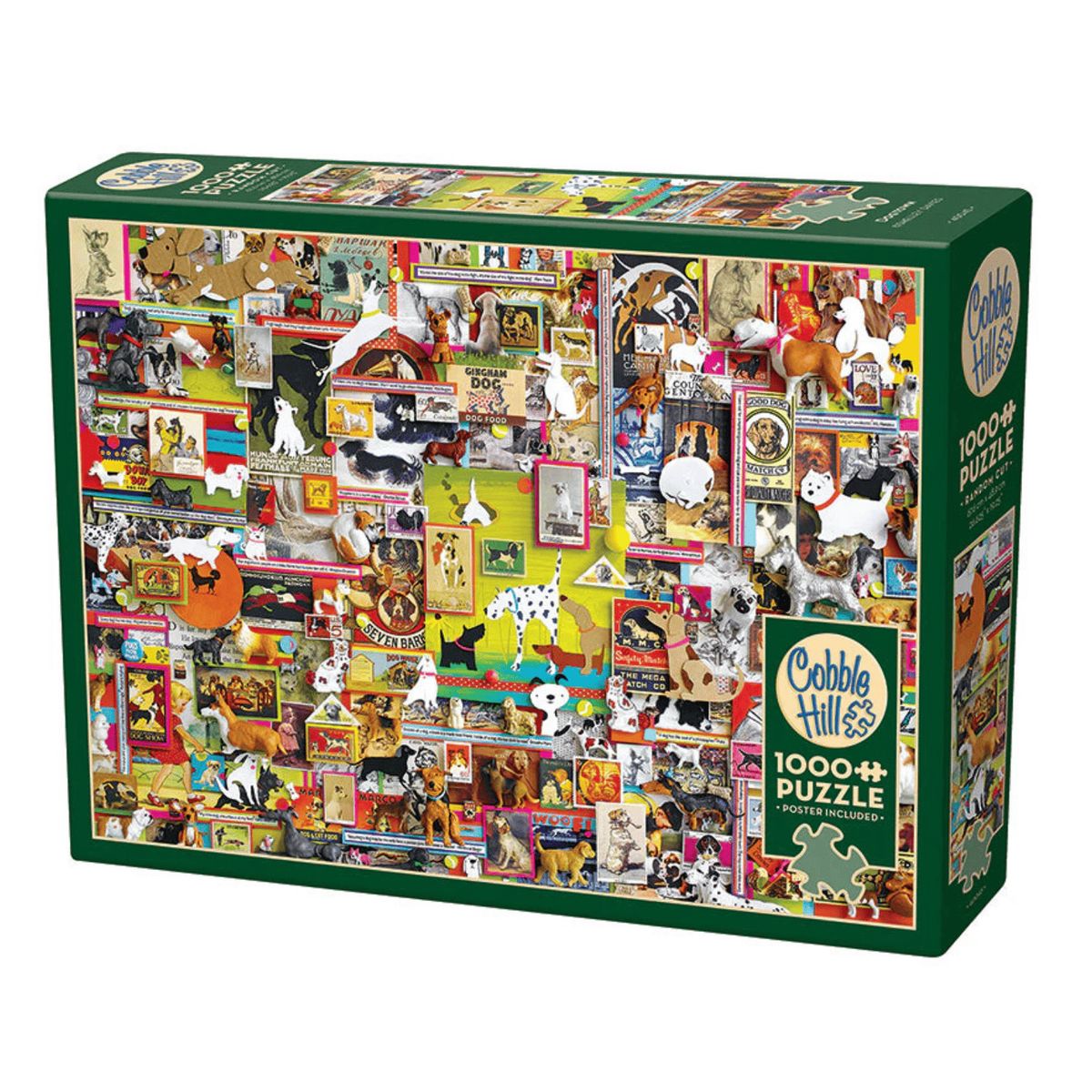 COBBLE HILL - Ciudad de Perros - Rompecabezas Cobble Hill - 1000 Pzs