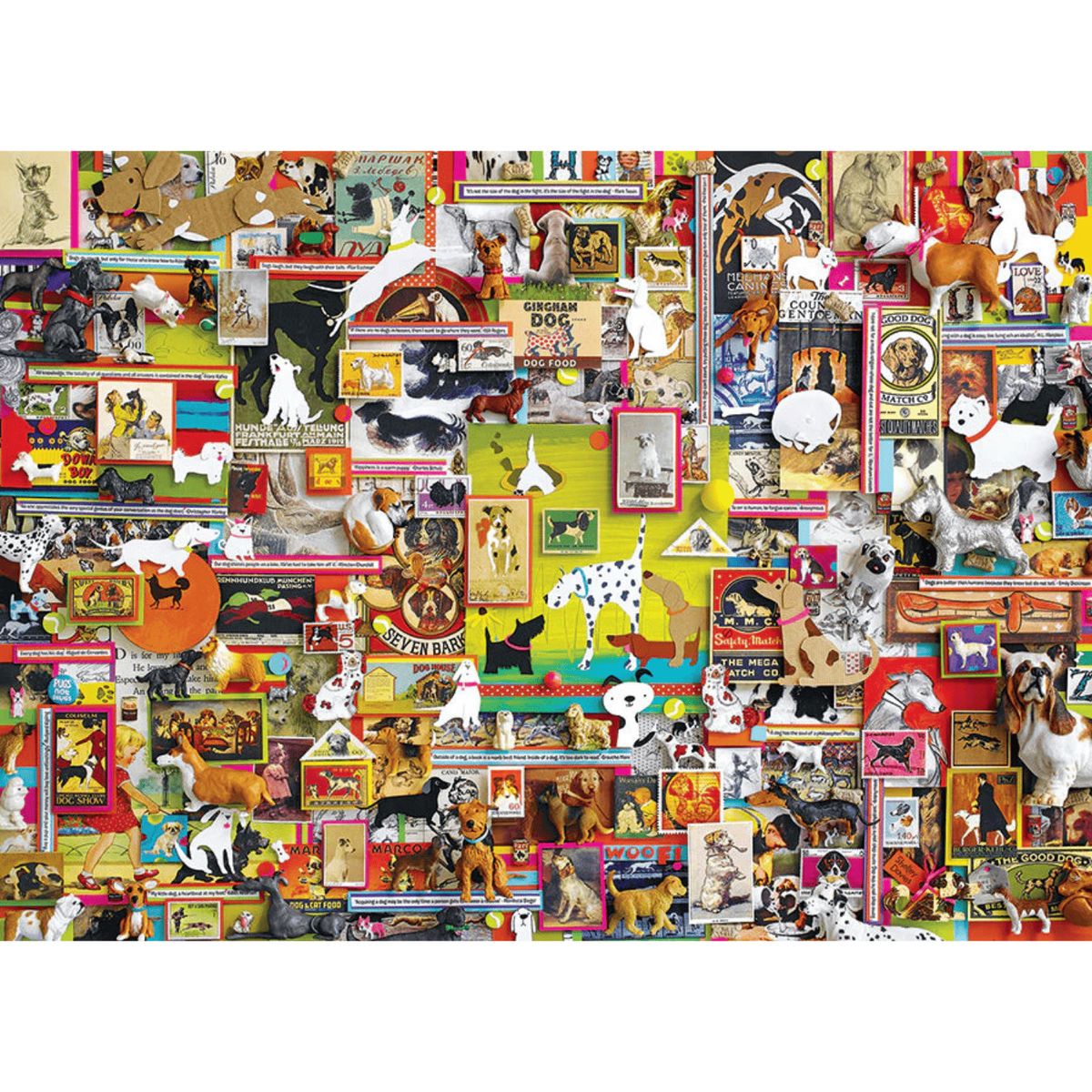 COBBLE HILL - Ciudad de Perros - Rompecabezas Cobble Hill - 1000 Pzs