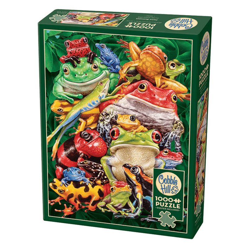 COBBLE HILL - Negocios de Ranas - Rompecabezas Cobble Hill - 1000 Pzs