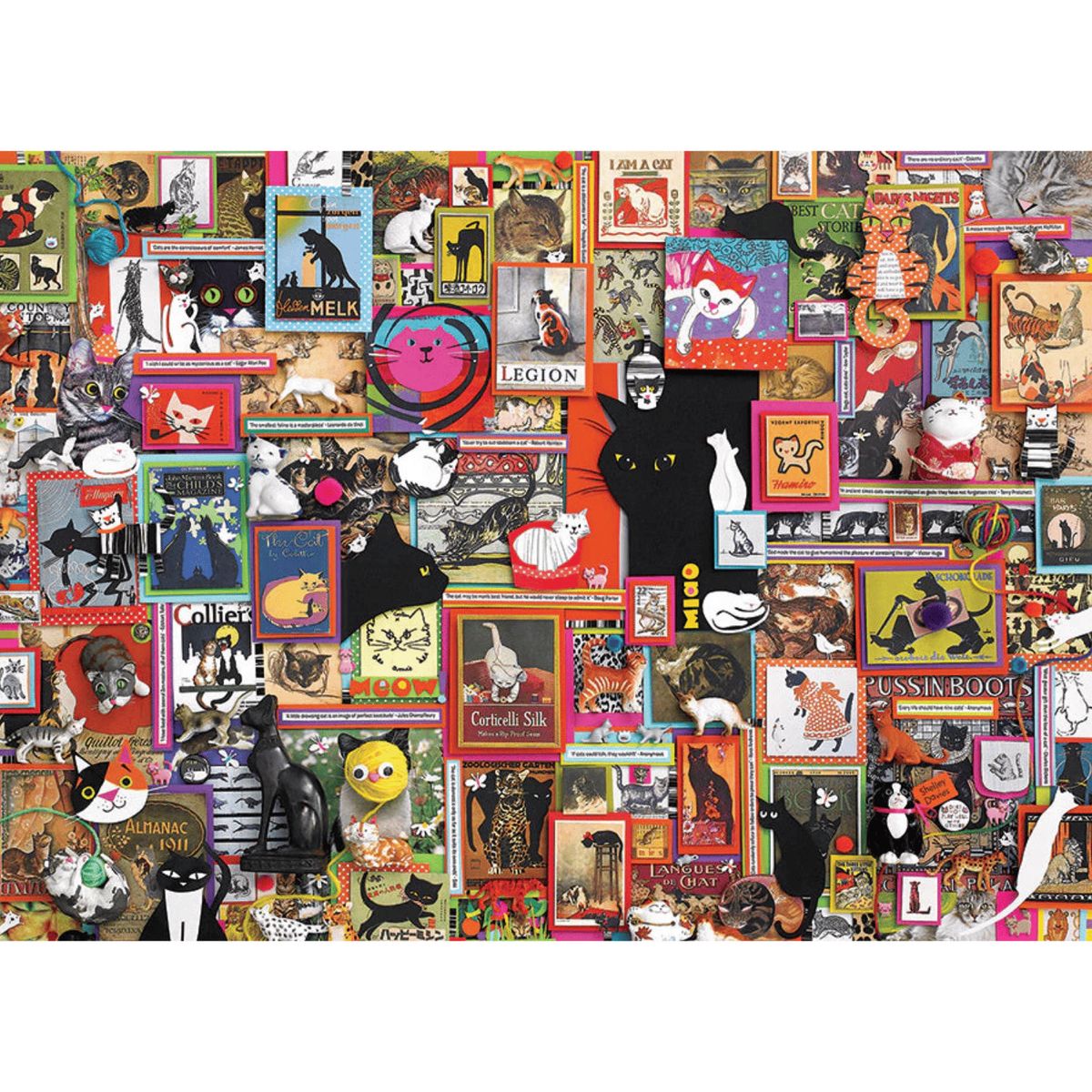 COBBLE HILL - Villa de Gatos - Rompecabezas Cobble Hill - 1000 Pzs