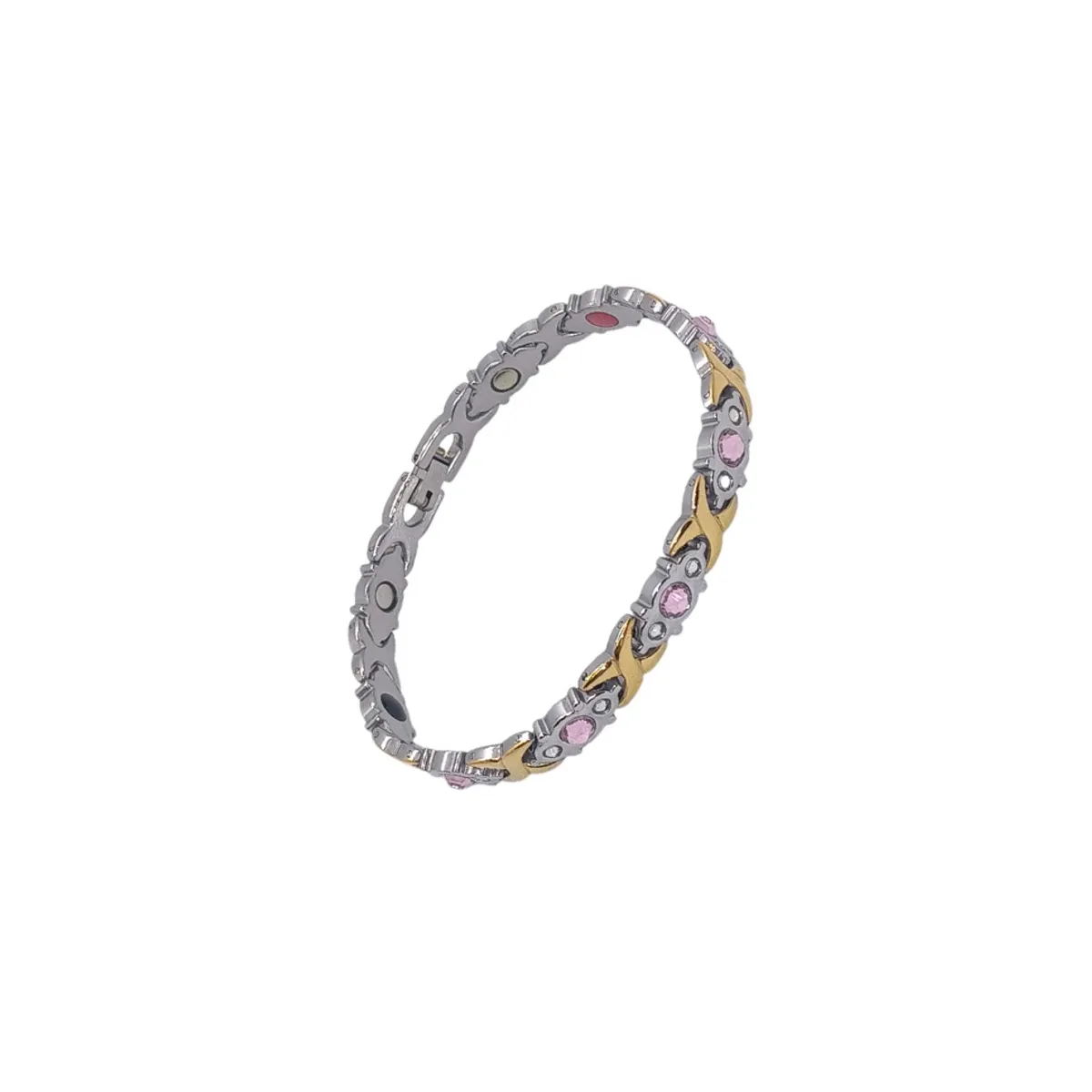 GENERICO - Pulsera de Salud de piedra de cristal para mujer