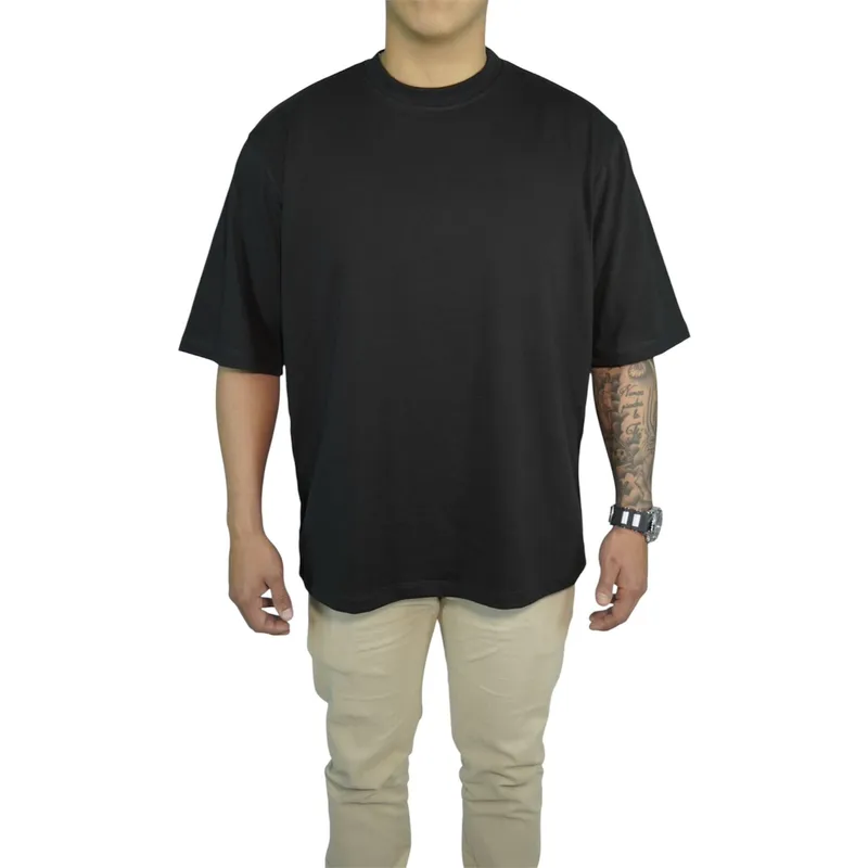 GENERICO - Polo Oversize de Algodon Para Hombre Unisex De Manga corta