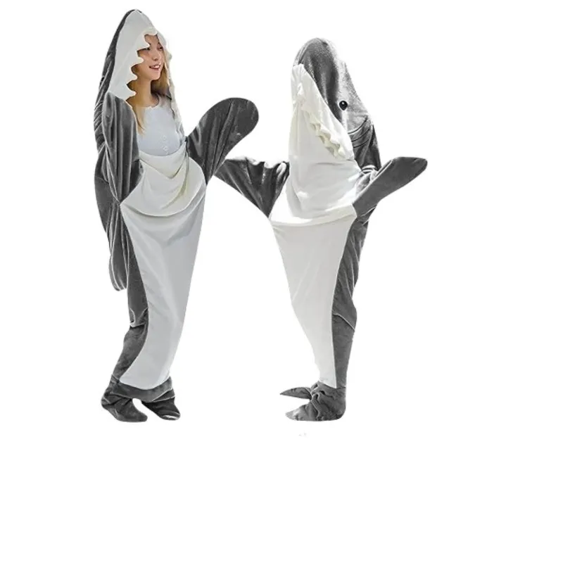 GENERICO - Manta de tiburón para adultos súper suave tendencia redes