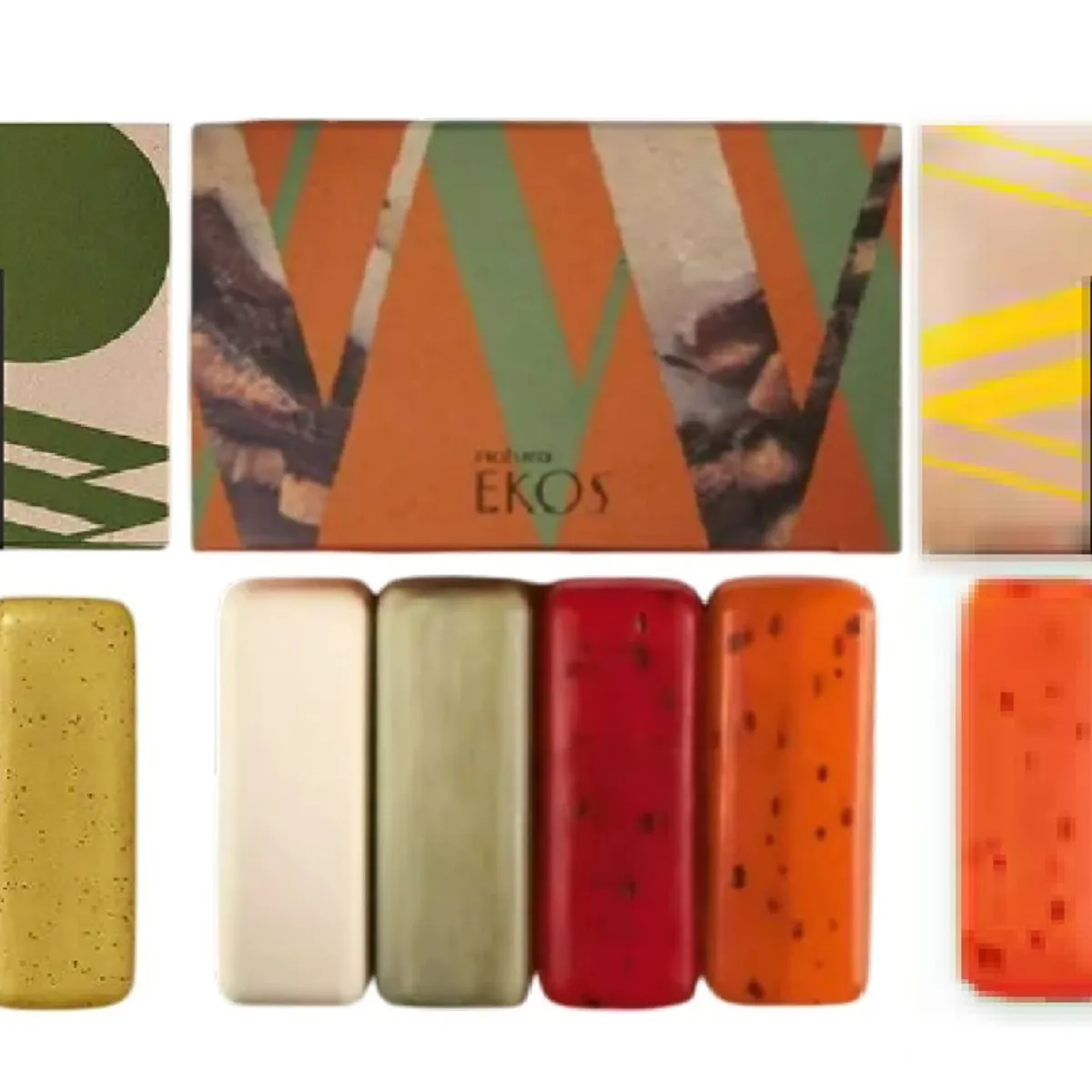 NATURA - 3 cajas Jabones en barra EKOS Natura