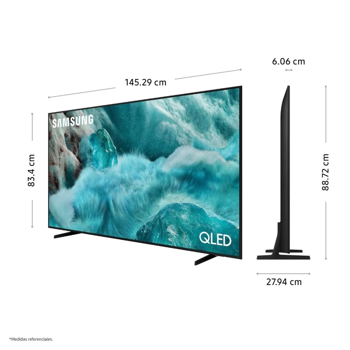 SAMSUNG - Televisor Samsung QLED 65" Visión AI Smart TV QN65Q7FAAGXPE - Nuevo 2025