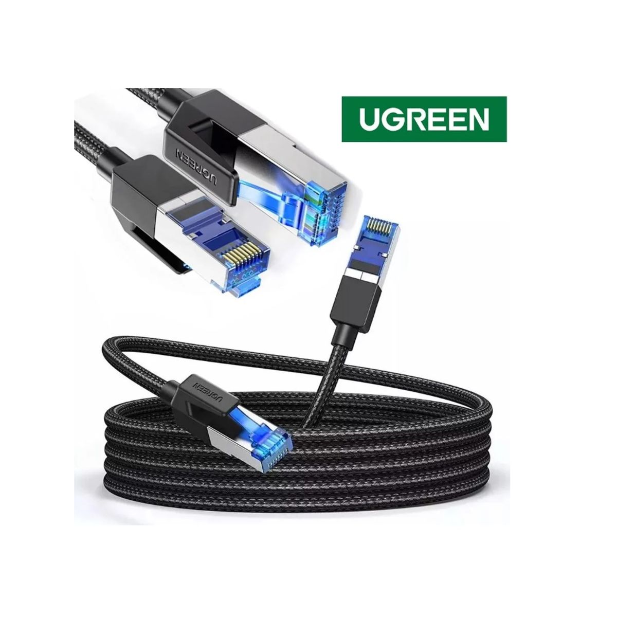 UGREEN - Cable Ethernet Cat8 RJ45 alta velocidad 40Gbps 5Metros Ugreen 80433