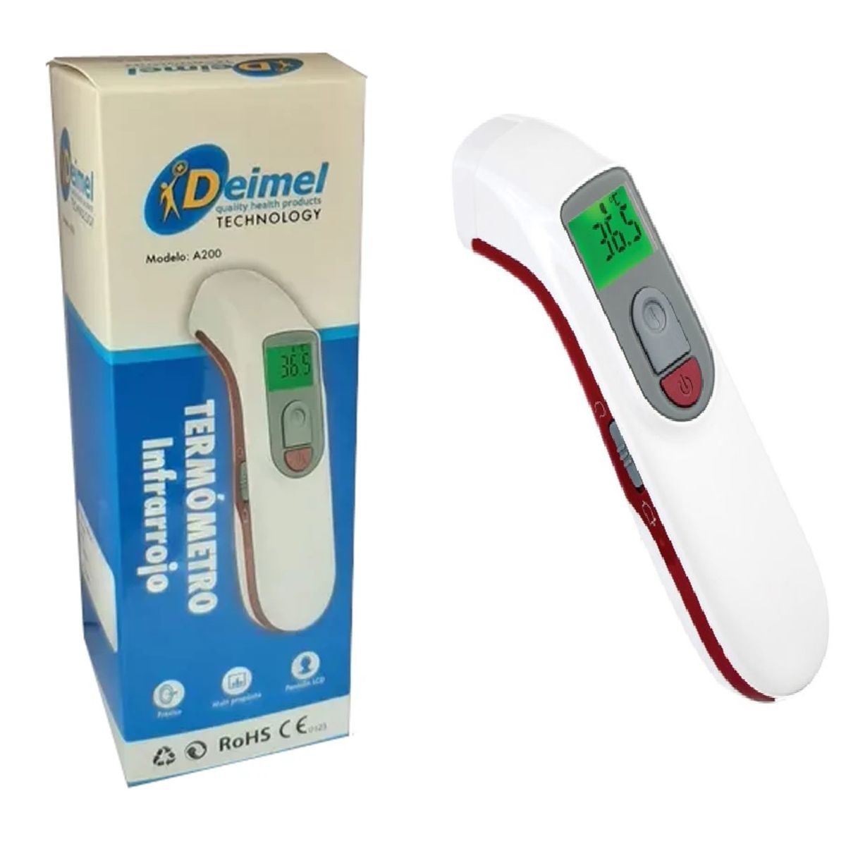 DEIMEL - TERMÓMETRO DIGITAL DEIMEL SIN CONTACTO