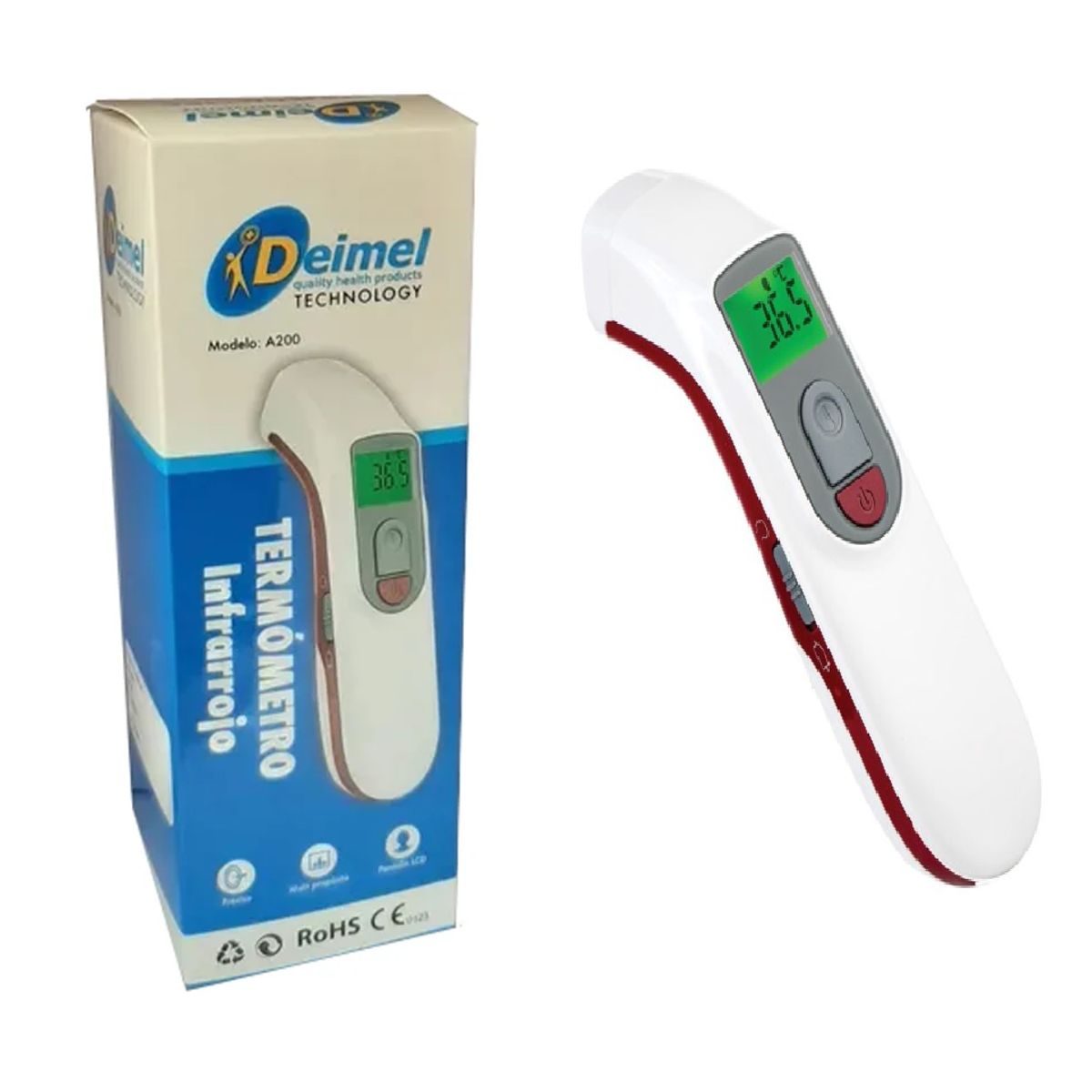 DEIMEL - TERMÓMETRO DIGITAL DEIMEL SIN CONTACTO