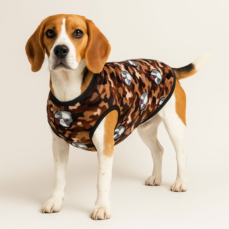 GENERICO - POLERA DE FELPA HIPOALERGÉNICA PARA PERROS – TALLA 2