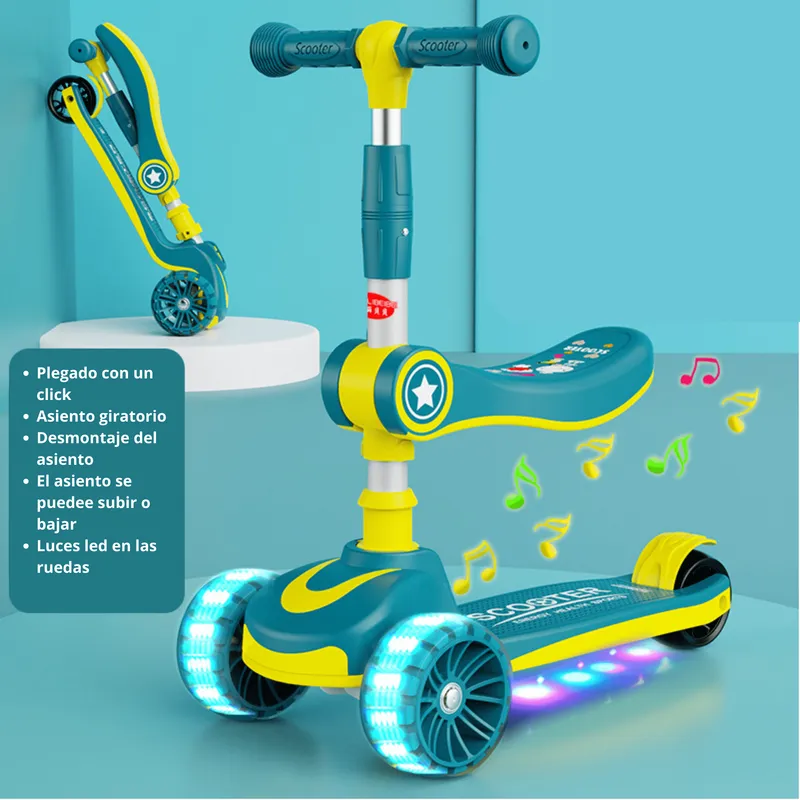 GENERICO - Scooter Infantil American Car