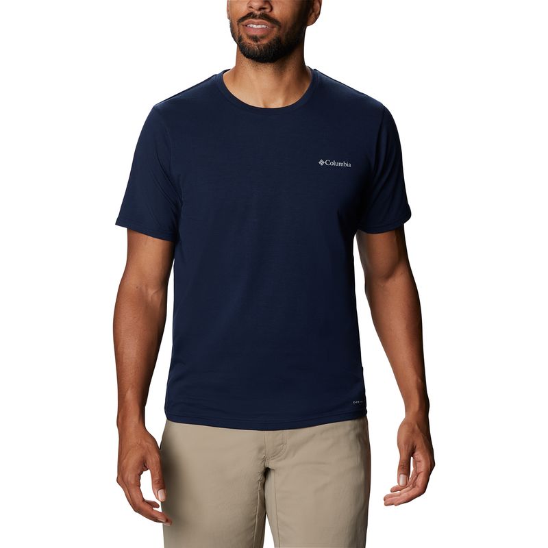 COLUMBIA - Polo Columbia Sun Trek Short Sle T Azul COLUMBIA
