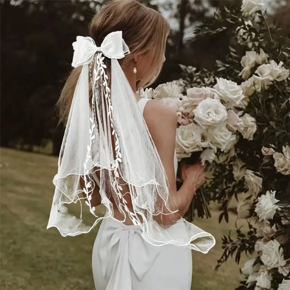 GENERICO - VELO DE NOVIA PARA MUJER  ELEGANTE