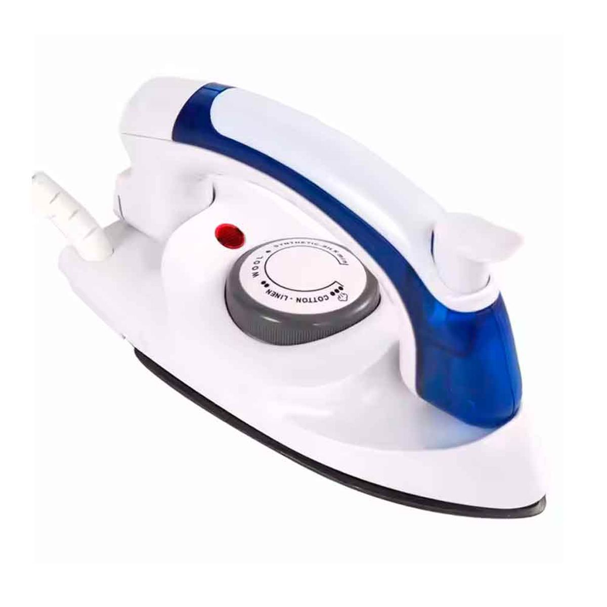 VARIOS - Mini Plancha con Vaporizador Plegable Viaje Blanco