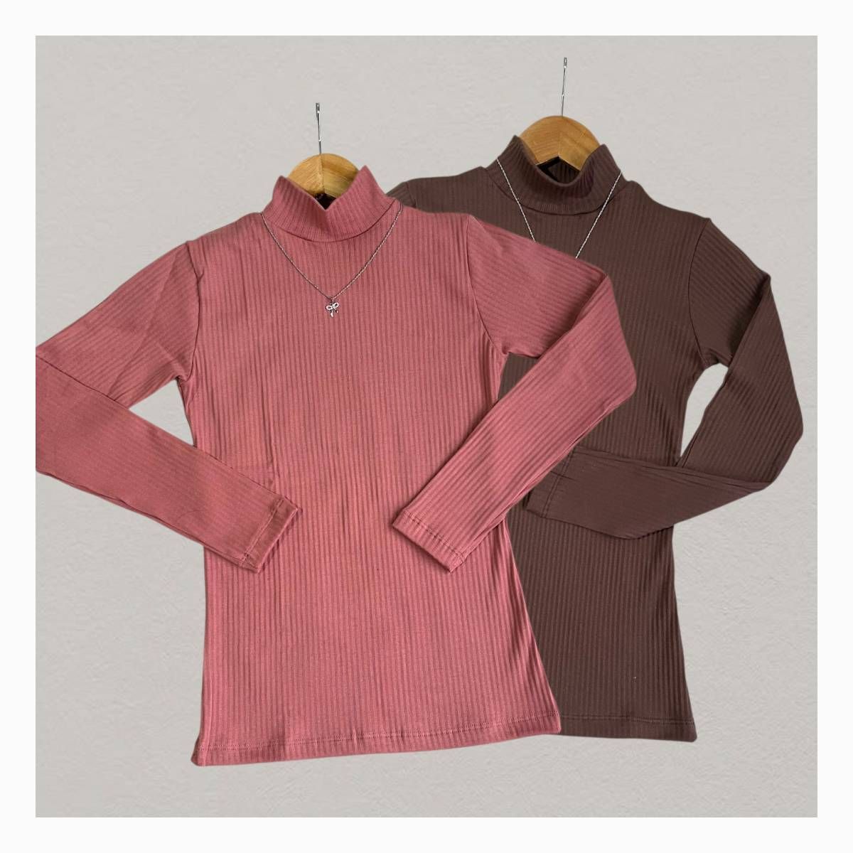 RYBIU IMPORT - Cafarena Mujer Cuello Alto Pack 2