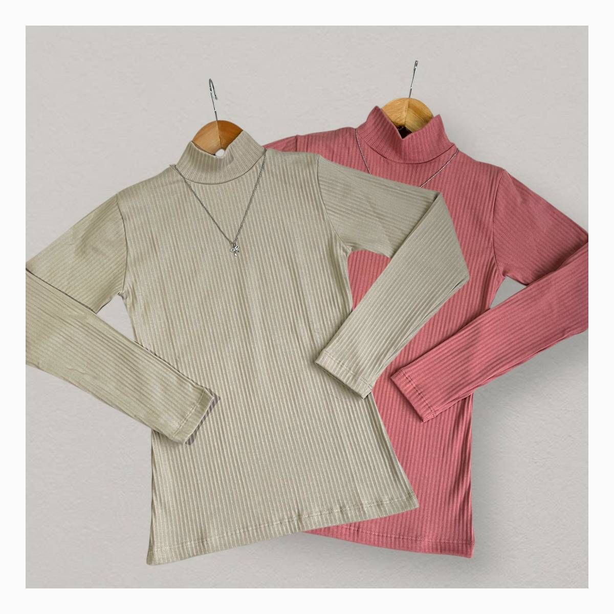 RYBIU IMPORT - Cafarena Mujer Cuello Alto Pack 2