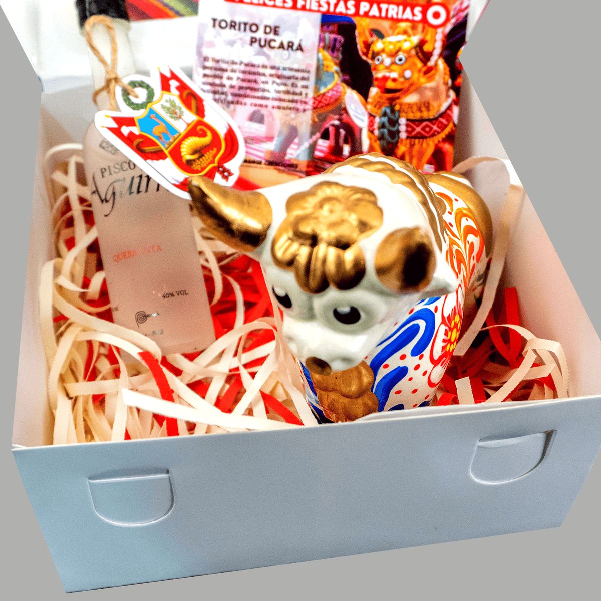 NACIONAL - Torito de Pucará - Regalos Peruanos Fiestas Patrias