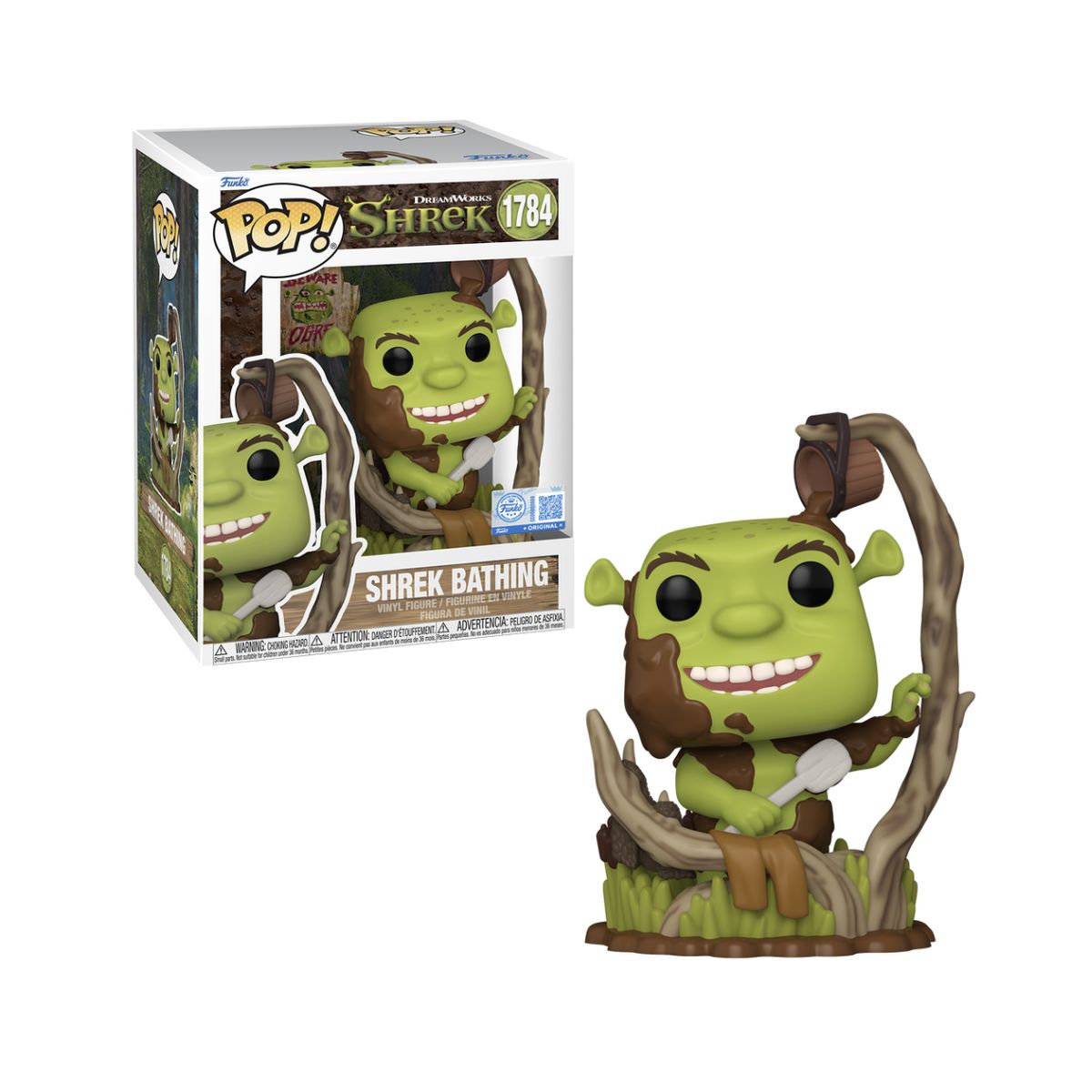 FUNKO - Shrek Bañandose Funko Pop 1784 Exclusivo Premium