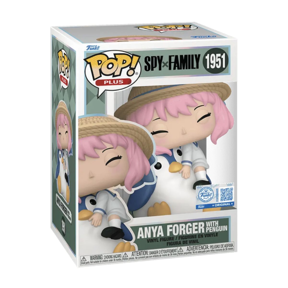 FUNKO - Anya Forger con Pingüino Funko Pop 1951 Spy Family