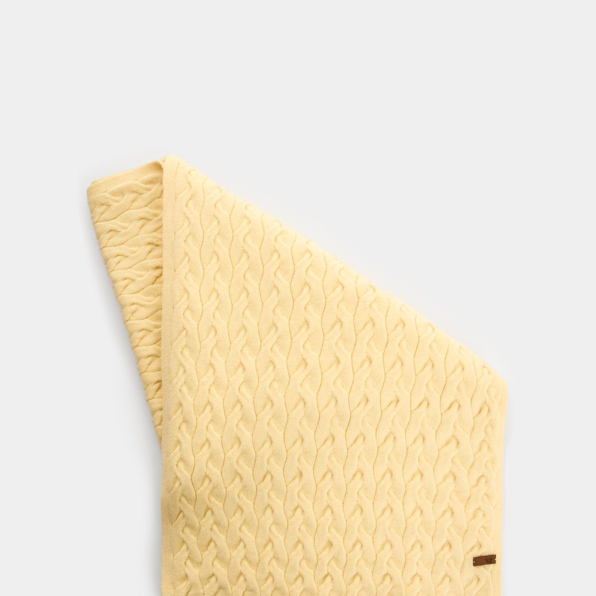 VELEZ - Vélez Bufanda Tejida Dune Para Mujer A Cuadros Amarillo