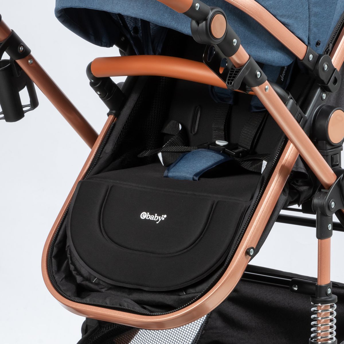 EBABY - Coche cuna moisés de lujo SAGIRA- EB 156 AZ