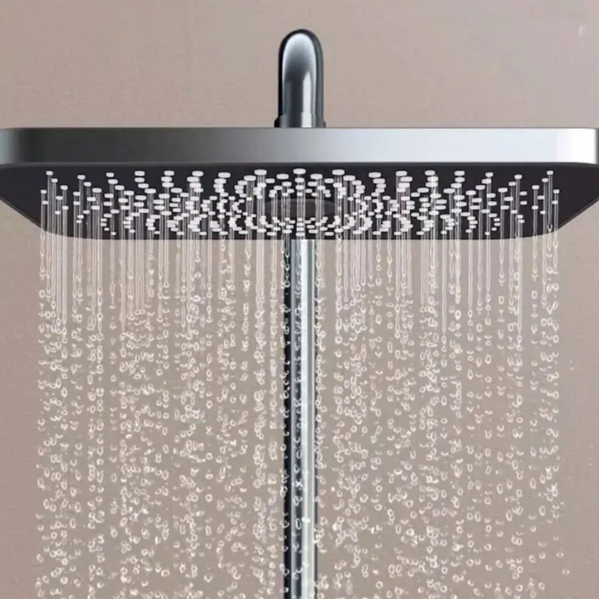 ANYHOGAR - Ducha Columna Visor Digital 4 Funciones