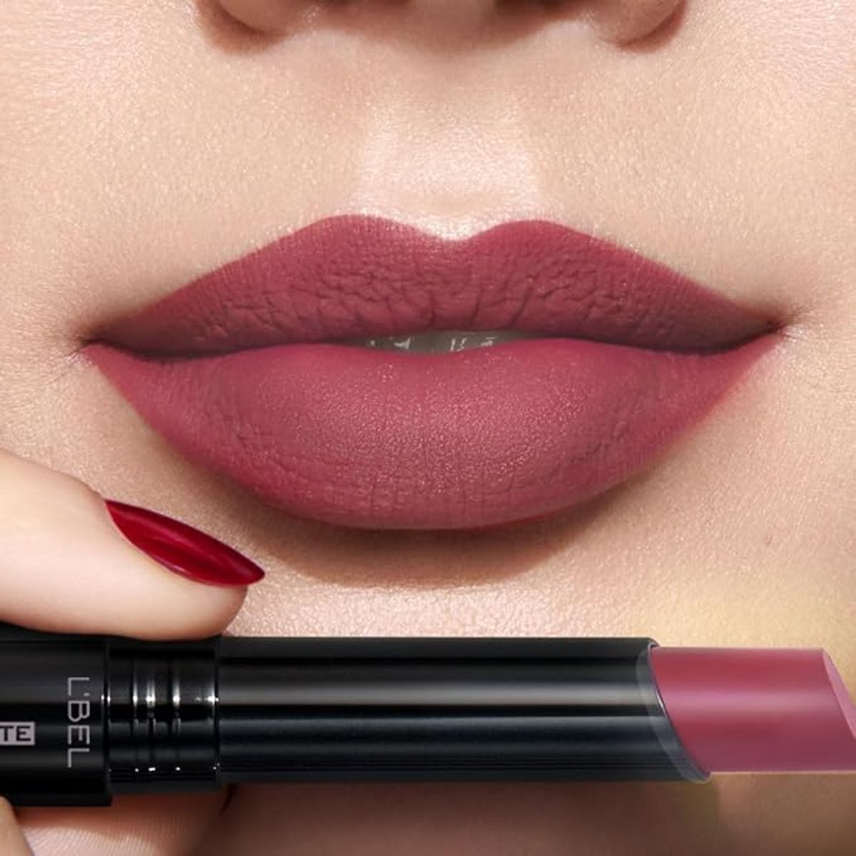 LBEL - Labial Mate Forever Barra 24H Rose Addict 2g LBEL