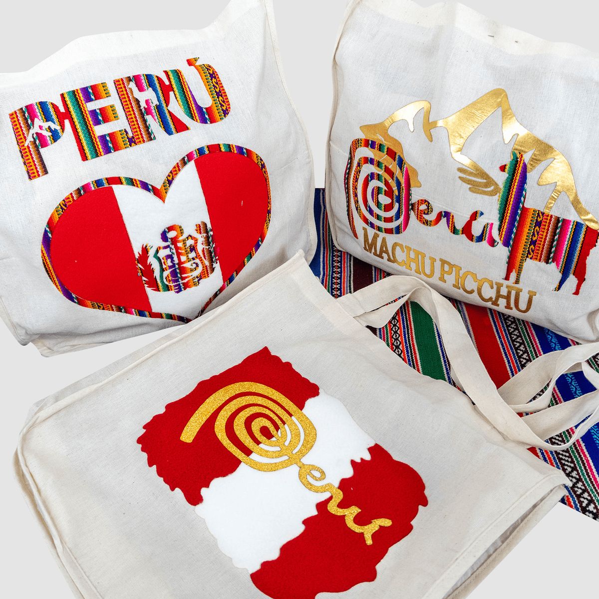 NACIONAL - Cuadro con Bolso Peruano Machupicchu- Regalos Peru Fiestas Patrias