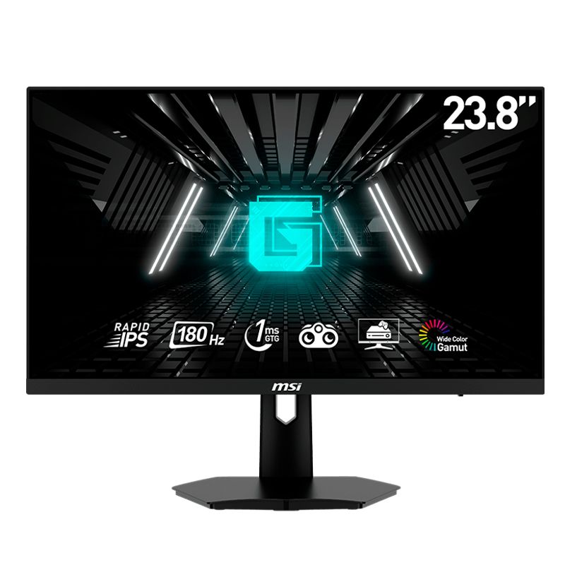 MSI - MONITOR G244F MSI GAMING E2 23.8 FHD IPS 180Hz HDMI DP EARPHONE-OUT