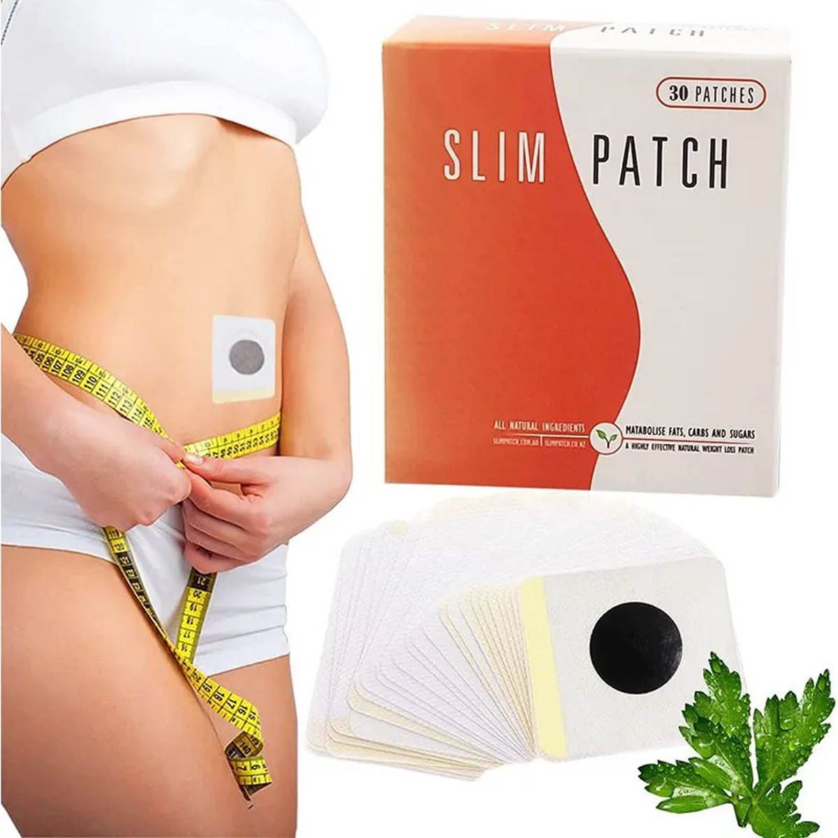 GENERICO - 150  Parches con imanes slim magnetico reductor tonifica localiza