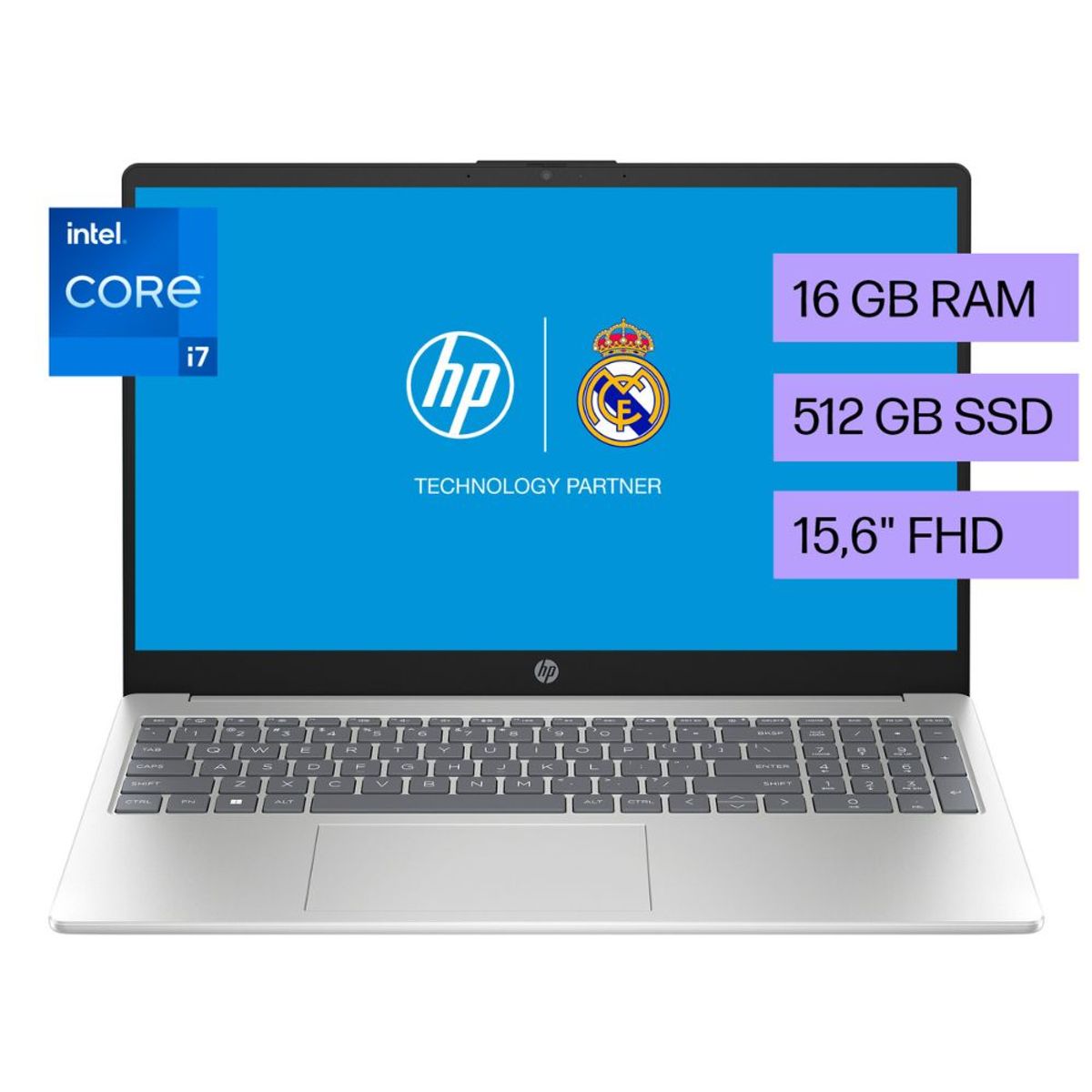 HP - Laptop HP 15-FD0097LA i7-1355U 156 512GB 16GB W11