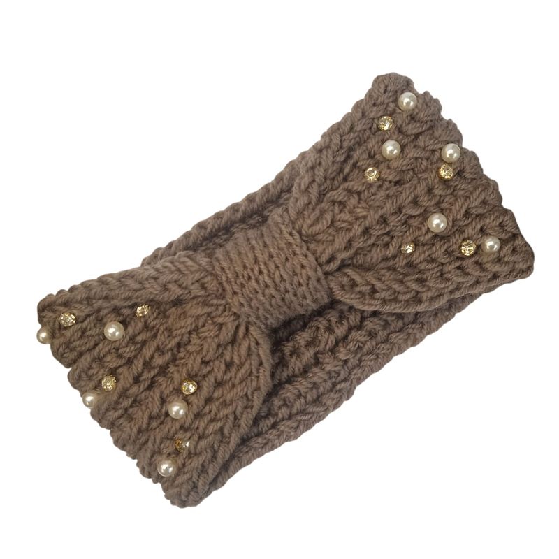 GENERICO - VINCHA DIADEMA  CRUZADA TEJIDA  - Mujer