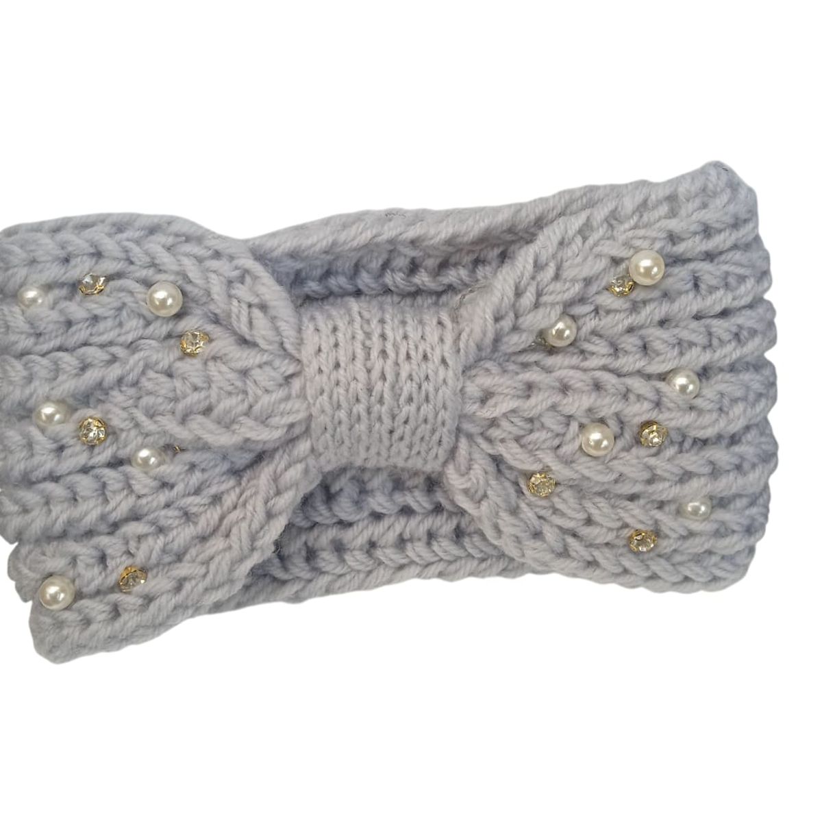 GENERICO - VINCHA DIADEMA  CRUZADA TEJIDA  - Mujer