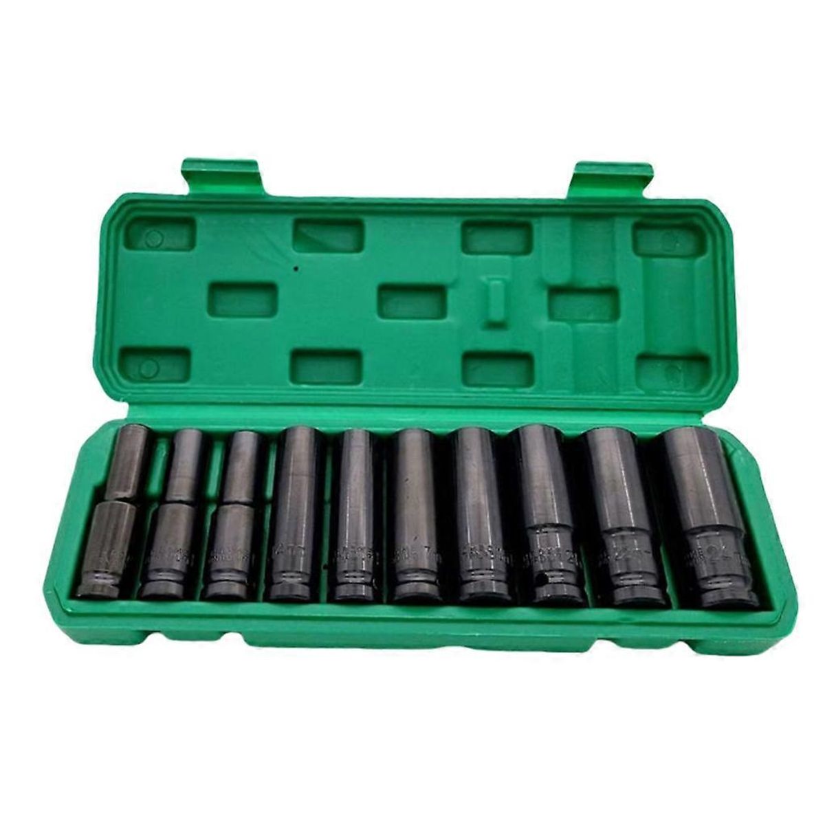 QUICK - Quick Juego Herramientas Llave Vaso Kit Dados 10 Pcs