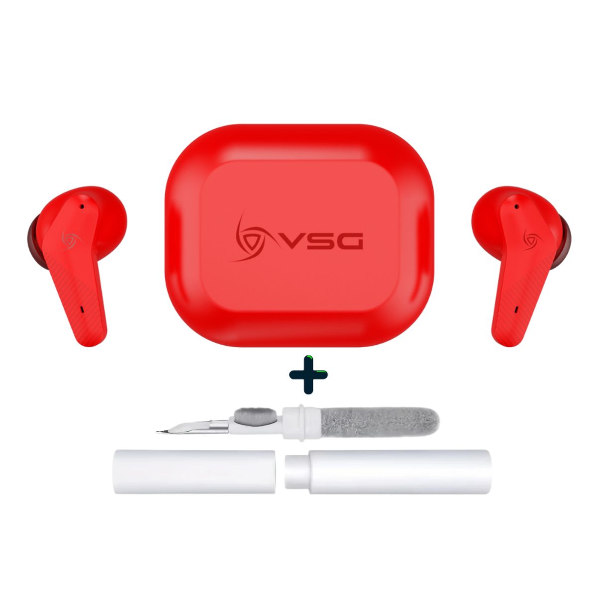 VSG - Auricular VSG Aureus TWS Bluetooth 5.3 Color Rojo