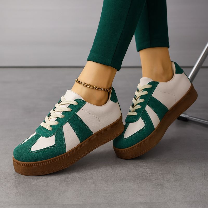 GENERICO - Zapatillas Mujer Misshus Arya verde