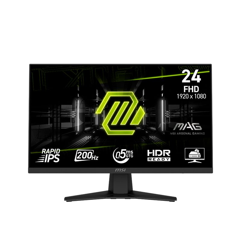 MSI - MONITOR MSI MAG 244F 238 200HZ 05MS FHD Rapid IPS HDMI DP