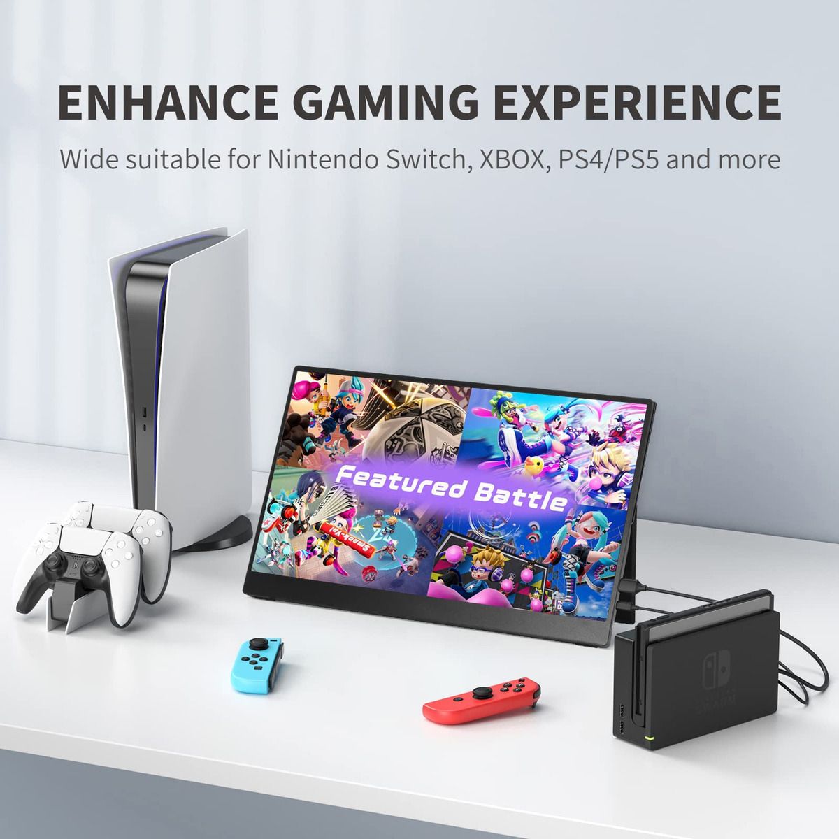 U BUY - Monitor Portátil 156 1080p Hdr Pantallas Lcd Monitores Hdmi